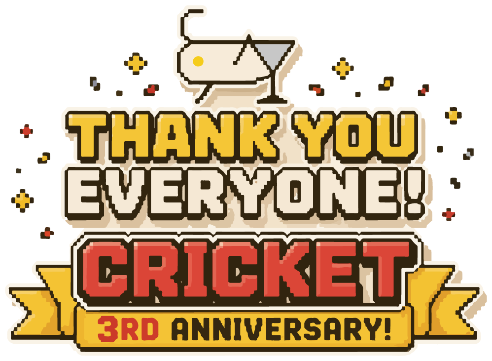 Cricket 3rd Anniversary